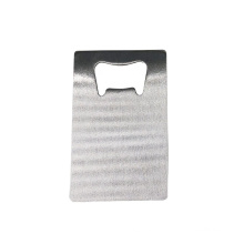 Wholesale Custom Credit Card Wallet Metal Bottle Opener Credit Card Size Square Shaped Promotional Bulk Stainless Steel Openner